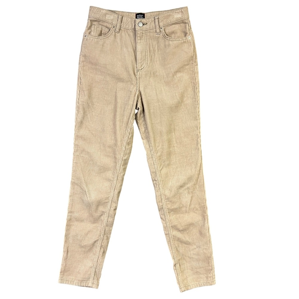 BDG Urban Outfitters Corduroy Mom High-Rise Pants Womens 27 Tan‎ Beige Tapered
